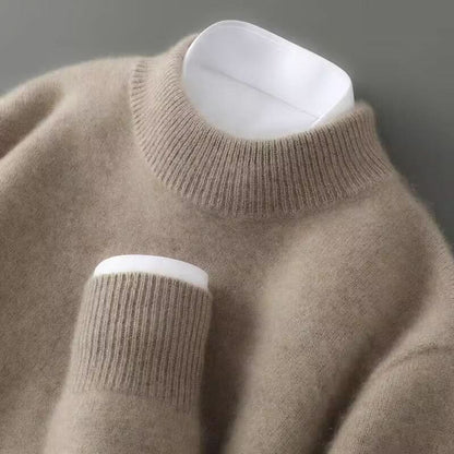 Cynthia | Women's Ribbed Mock Neck Sweater