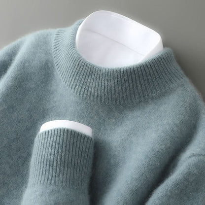 Cynthia | Women's Ribbed Mock Neck Sweater