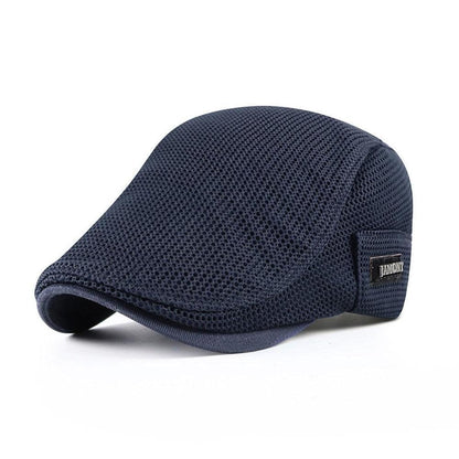 MeshCap | Casual Flat Cap for Men