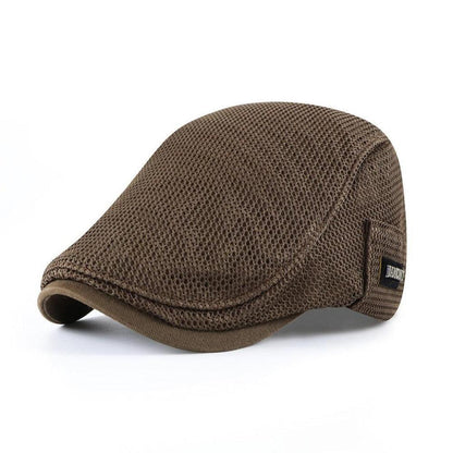 MeshCap | Casual Flat Cap for Men