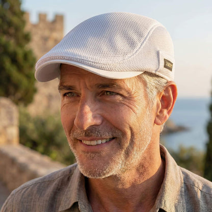 MeshCap | Casual Flat Cap for Men