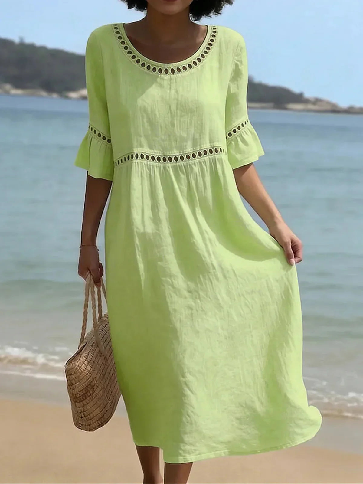 Elenora™ - Long Dress with a Flat-Belly Effect