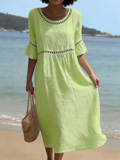 Elenora™ - Long Dress with a Flat-Belly Effect