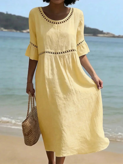 Elenora™ - Long Dress with a Flat-Belly Effect