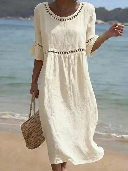 Elenora™ - Long Dress with a Flat-Belly Effect