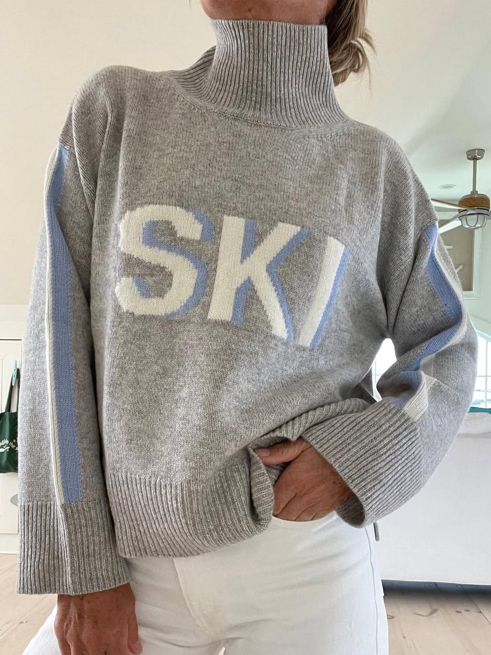 Willa™ | Retro Ski Turtleneck Sweater