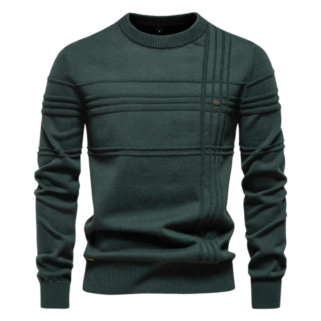 Nolan™ | Men's Check Knit Sweater