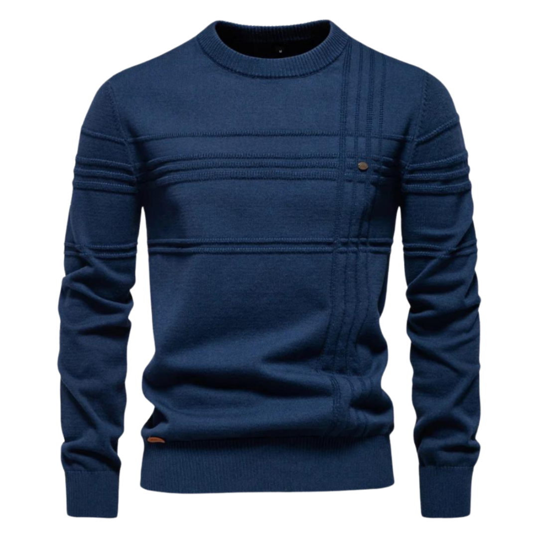 Nolan™ | Men's Check Knit Sweater