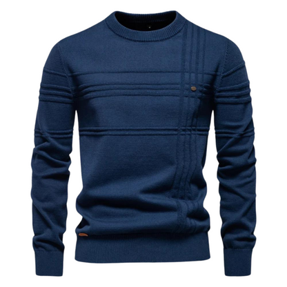 Nolan™ | Men's Check Knit Sweater