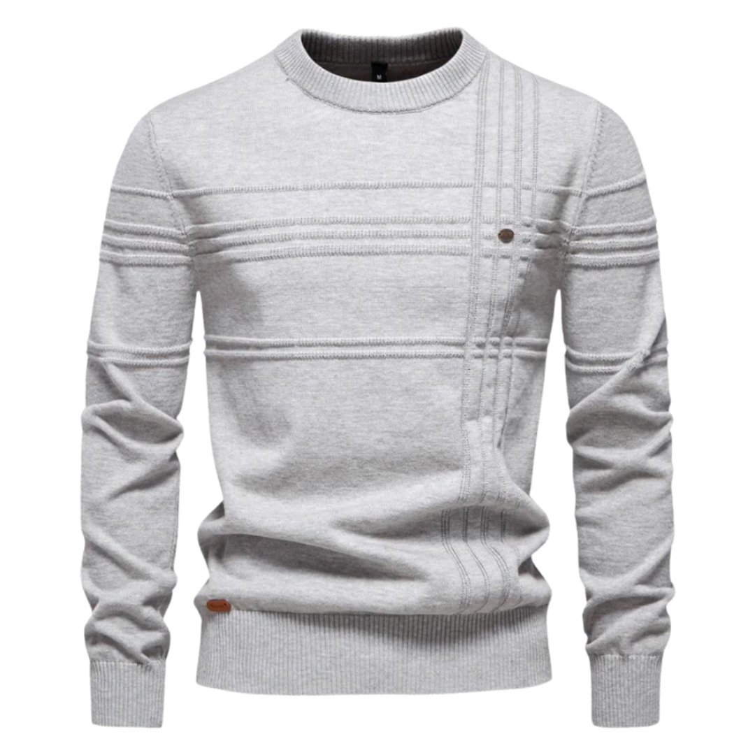 Nolan™ | Men's Check Knit Sweater