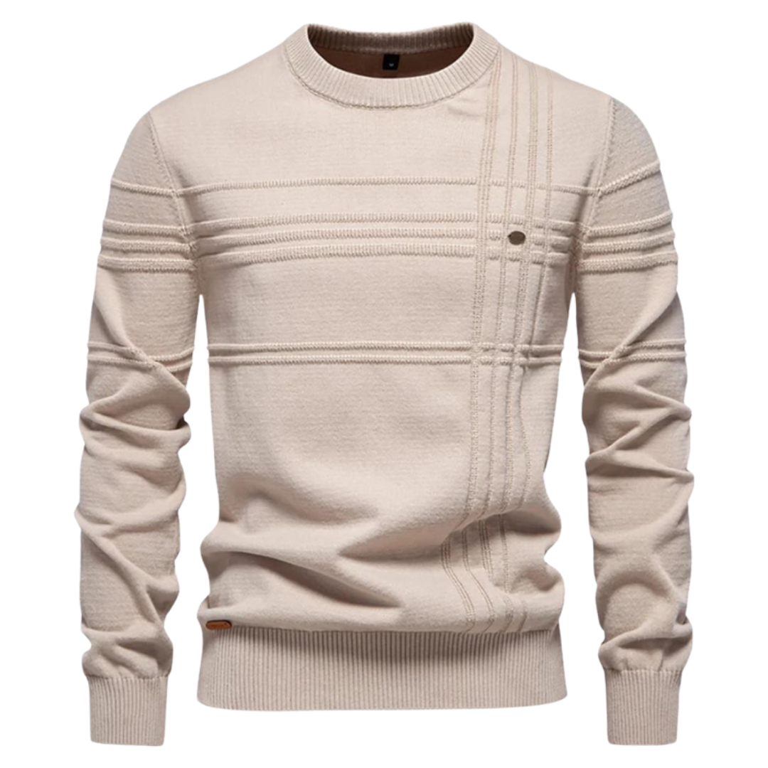 Nolan™ | Men's Check Knit Sweater