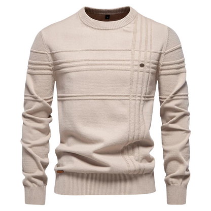 Nolan™ | Men's Check Knit Sweater