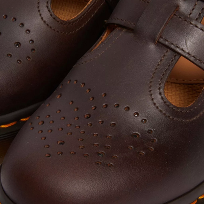 Georgia | Double Buckle Leather Mary Jane Flats