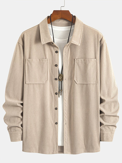 Bryce | Ribbed Textured Overshirt