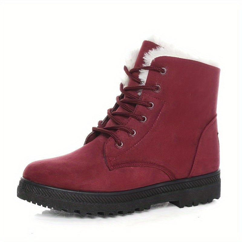 Elsa™ | Cozy Lace-Up Ankle Boots
