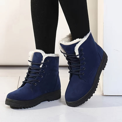 Elsa™ | Cozy Lace-Up Ankle Boots