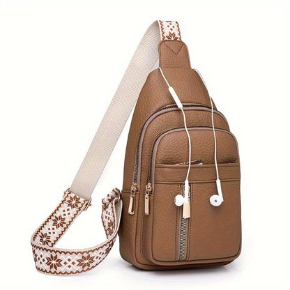 Paige | Vintage Chest Crossbody Bag