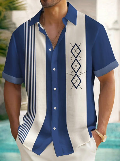 Holt | Men's Retro Bowling Short Sleeve Shirt