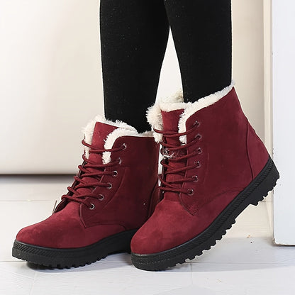 Elsa™ | Cozy Lace-Up Ankle Boots