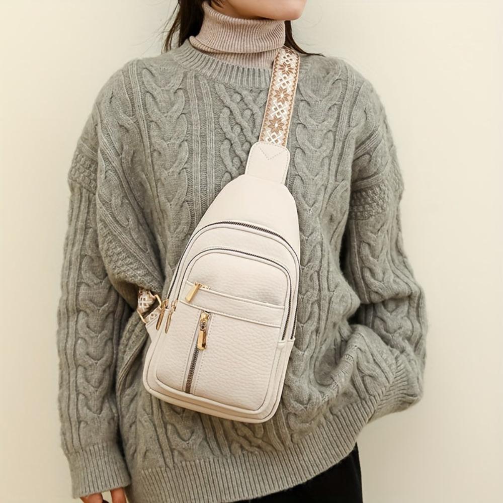 Paige | Vintage Chest Crossbody Bag