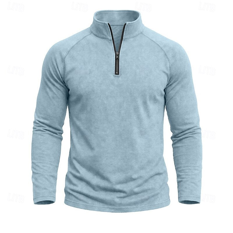 Nicholas™ | Relaxed Zip-Neck Top