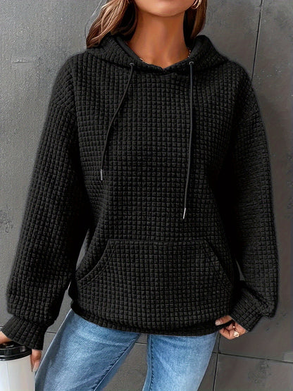 Rosaline™ | Textured Relaxed Hoodie