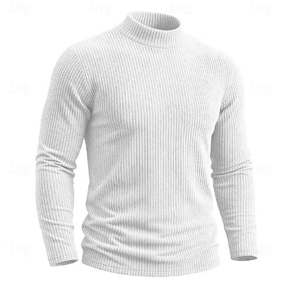 Callahan™ | Ribbed Mock-Neck Top