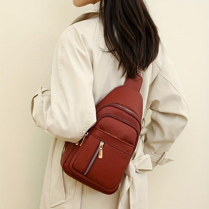 Paige | Vintage Chest Crossbody Bag