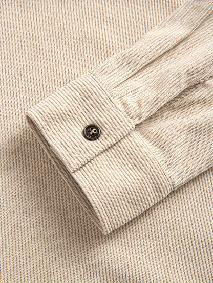 Bryce | Ribbed Textured Overshirt