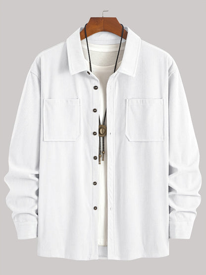 Bryce | Ribbed Textured Overshirt