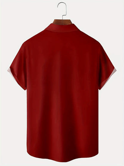 Holt | Men's Retro Bowling Short Sleeve Shirt