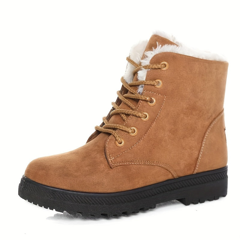 Elsa™ | Cozy Lace-Up Ankle Boots