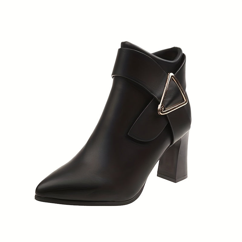 Adele™ | Refined Heeled Ankle Boots