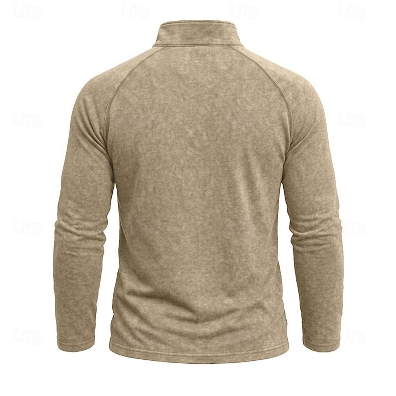 Nicholas™ | Relaxed Zip-Neck Top