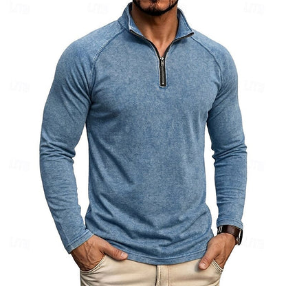 Nicholas™ | Relaxed Zip-Neck Top