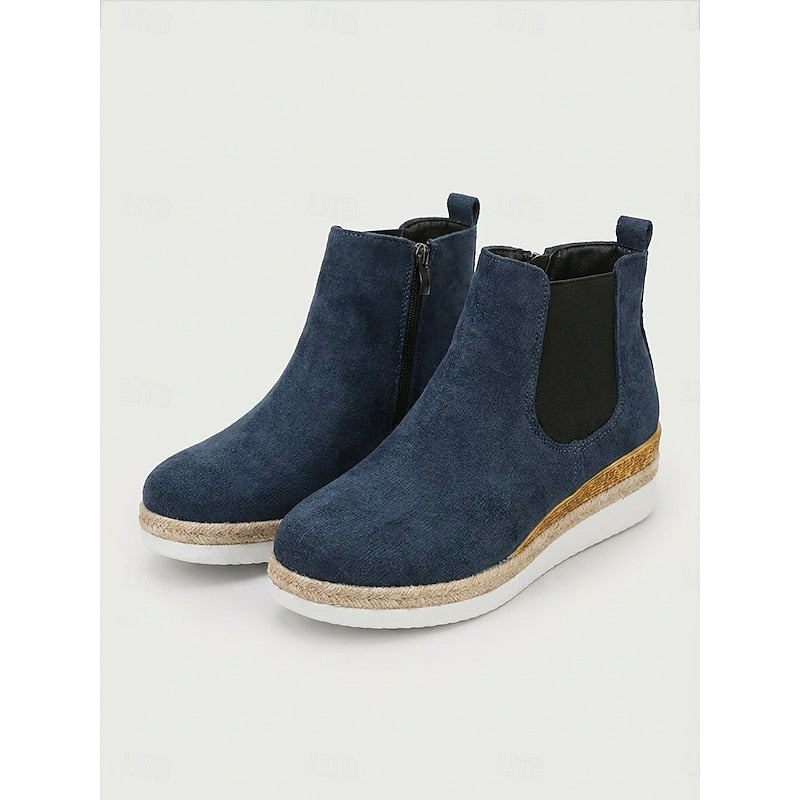 Ottilie™ | Wedge Chelsea Ankle Boots