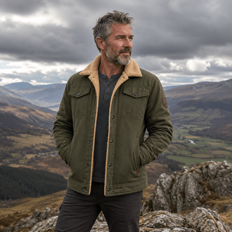 Wyatt™ | Sherpa-Lined Trucker Jacket