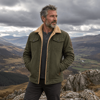 Wyatt™ | Sherpa-Lined Trucker Jacket