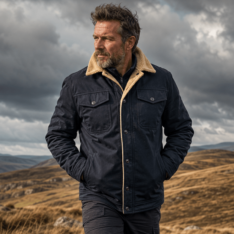 Wyatt™ | Sherpa-Lined Trucker Jacket