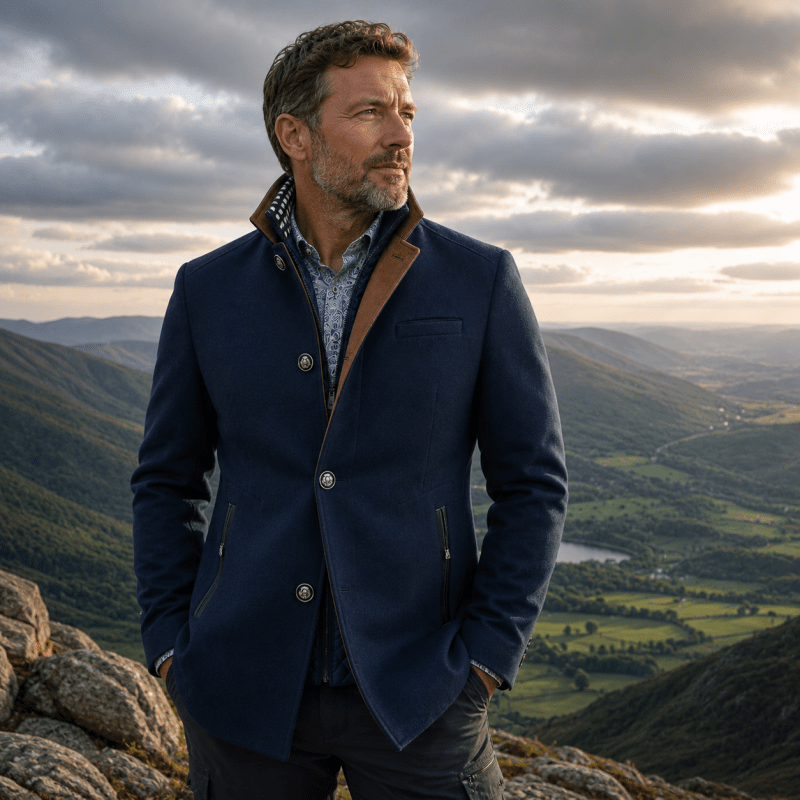 Everett™ | Wool-Blend Pea Coat