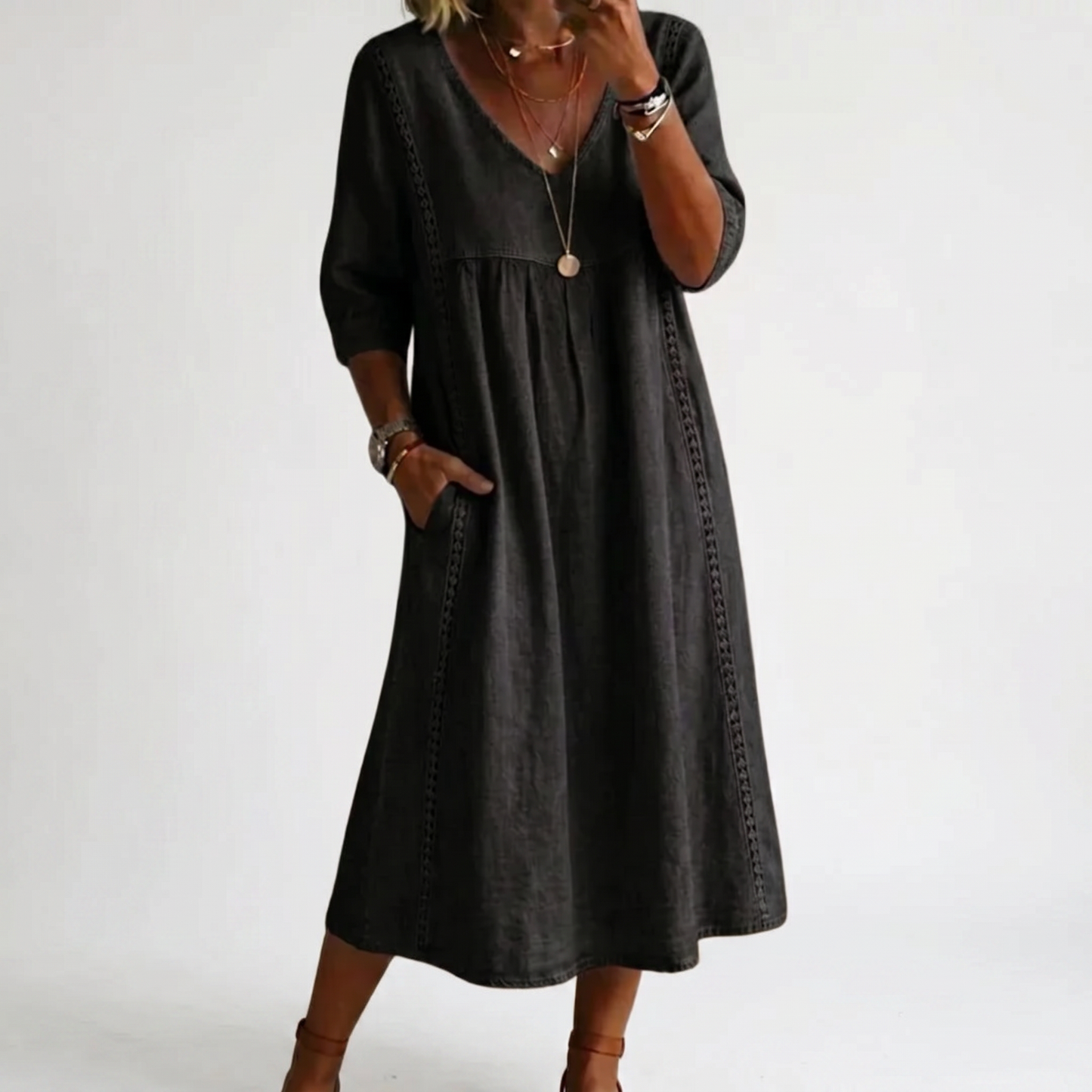 Valerie™ Comfort Midi Dress