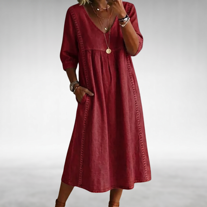 Valerie™ Comfort Midi Dress