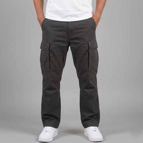 Benjamin | Men’s Relaxed Fit Cargo Pants with Side Pockets Streetwear