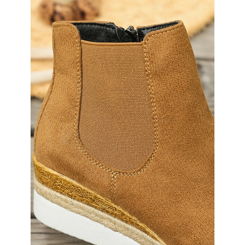 Ottilie™ | Wedge Chelsea Ankle Boots