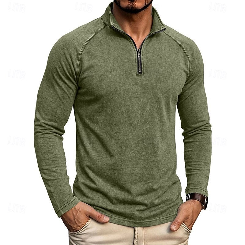 Nicholas™ | Relaxed Zip-Neck Top