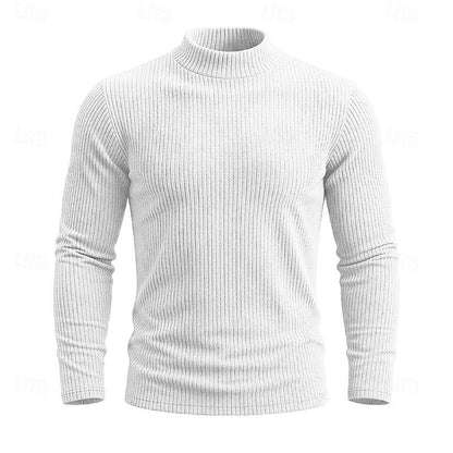 Callahan™ | Ribbed Mock-Neck Top
