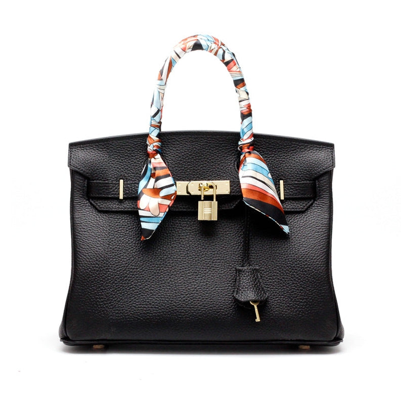 Heather™ | Classic Leather Handbag