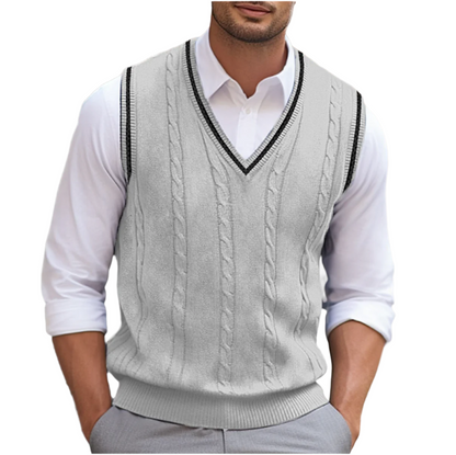 Floyd | Men's Sleeveless V Neck Knit Vest