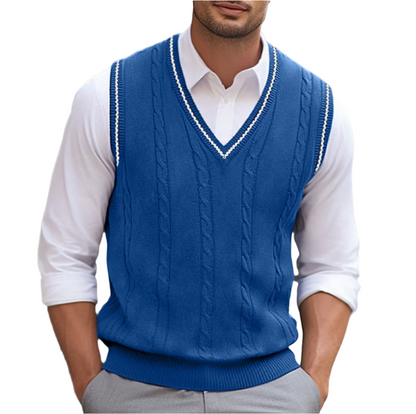Floyd | Men's Sleeveless V Neck Knit Vest