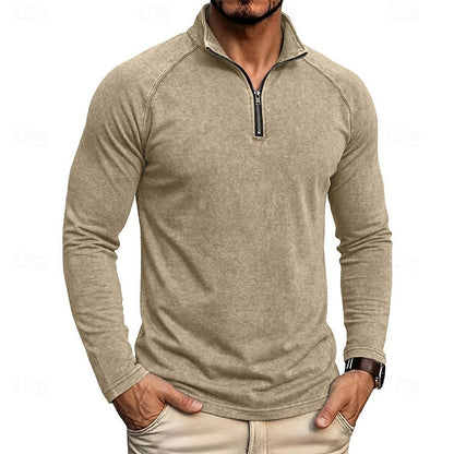 Nicholas™ | Relaxed Zip-Neck Top